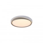 Galactic - White & Gold LED Flush