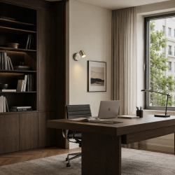 Rollo - Satin Silver LED Spotlight