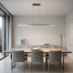 Searchlight-96381-1SS - Tribeca - LED Satin Silver Linear Profile - Adjustable Colour Temperature