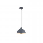 Jupiter - Matt Grey Pendant Ø 25 cm Jupiter - Matt Grey Pendant Ø 25 cm