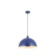 Searchlight-41260BL - Jupiter - Matt Blue Pendant Ø 40 cm