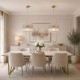 Searchlight-55621CP - Swizzle - Matt Gold Pendant with Champagne Rods Ø 40 cm