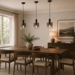 Sweden - Matt Black Pendant with Smoked Ombre Glass