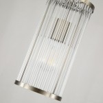 Nice 1 - Antique Brass Pendant with Clear Glass Rods Nice 1 - Antique Brass Pendant with Clear Glass Rods