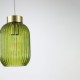- Nikita - Satin Brass Pendant with Green Ribbed Glass ∅ 14 cm Searchlight-NIK-SP1-SB+02NIK-GR - Nikita - Satin Brass Pendant with Green Ribbed Glass ∅ 14 cm