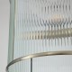 Ceiling Lights - Gatsby - Antique Brass 4 Light Pendant with Ribbed Glass Searchlight-04GAT-AB - Gatsby - Antique Brass 4 Light Pendant with Ribbed Glass