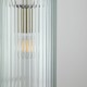 Ceiling Lights - Gatsby - Antique Brass Pendant with Ribbed Glass Searchlight-01GAT-AB - Gatsby - Antique Brass Pendant with Ribbed Glass