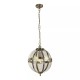 Prism-25773 - Magnolia - Antique Brass Lantern Pendant