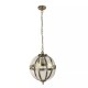 Prism-25773 - Magnolia - Antique Brass Lantern Pendant