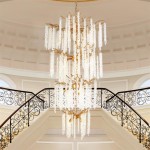 Willow - Matt Gold 21 Light Centre Fitting with Crystal Willow - Matt Gold 21 Light Centre Fitting with Crystal