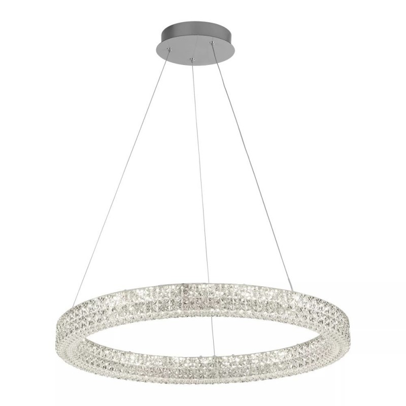 Prism-16511 - Hoop - Crystal Lighting Effect LED Pendant Ø 60 cm