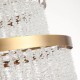 Searchlight-33520-13BZ - Bella - Matt Brass 13 Light Chandelier with Crystal