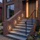 Architectural Lighting-65838 - Meath - Dark Grey & White LED Bulkhead Light ( 2 Covers )