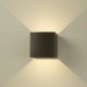 Architectural Lighting-65855 - Mayo - LED Graphite Square Up&Down Wall Lamp