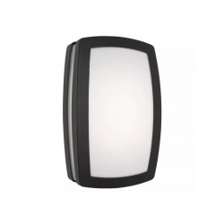 Louth - White & Dark Grey LED Bulkhead Light Louth - White & Dark Grey LED Bulkhead Light