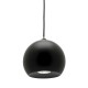 Architectural Lighting-65866 - Ardee - Sand Black Single Circular Pendant