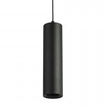 Athy - Sand Black Single Tube Pendant Athy - Sand Black Single Tube Pendant