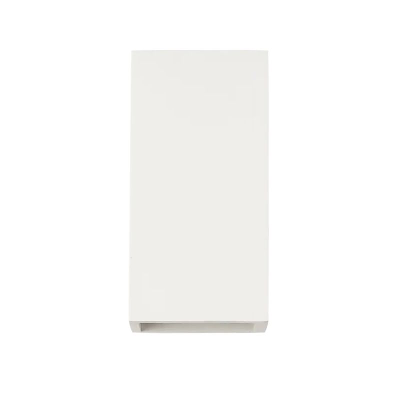 Architectural Lighting-65900 - Drogheda - White Plaster Up&Down Wall Lamp