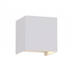 Drogheda - White Plaster Up&Down LED Wall Lamp