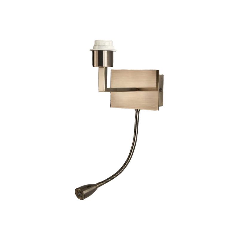 Architectural Lighting-66009 - Ennis - Base Only - Antique Brass Wall Bracket with LED Reader