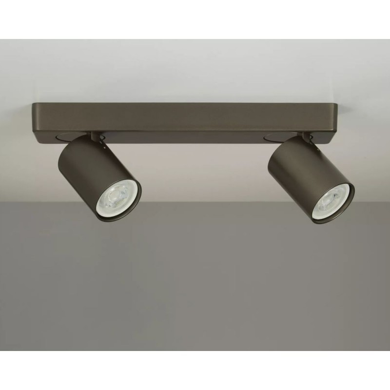 Architectural Lighting-82338 - Kerry - Bronze Twin Spotlights