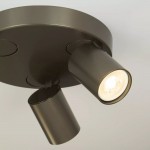 Kerry - Bronze 3 Light Round Spotlights