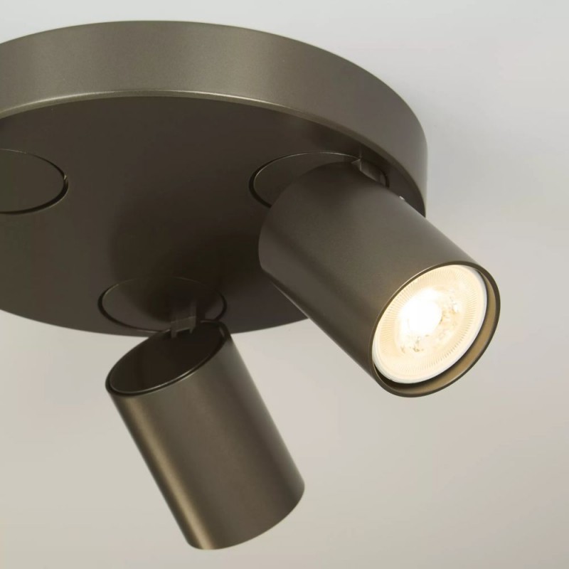 Architectural Lighting-82340 - Kerry - Bronze 3 Light Round Spotlights
