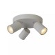 Architectural Lighting-66043 - Kerry - Matt White 3 Light Round Spotlights