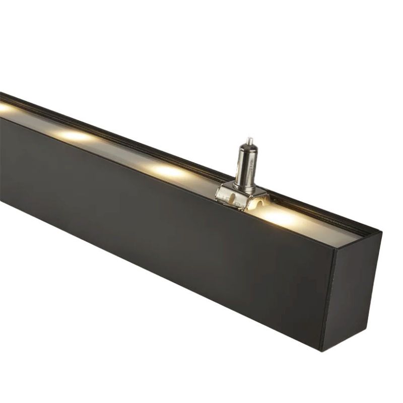 Architectural Lighting-9588 - Galway - LED Black Linear Profile - Temperature Colour Changing