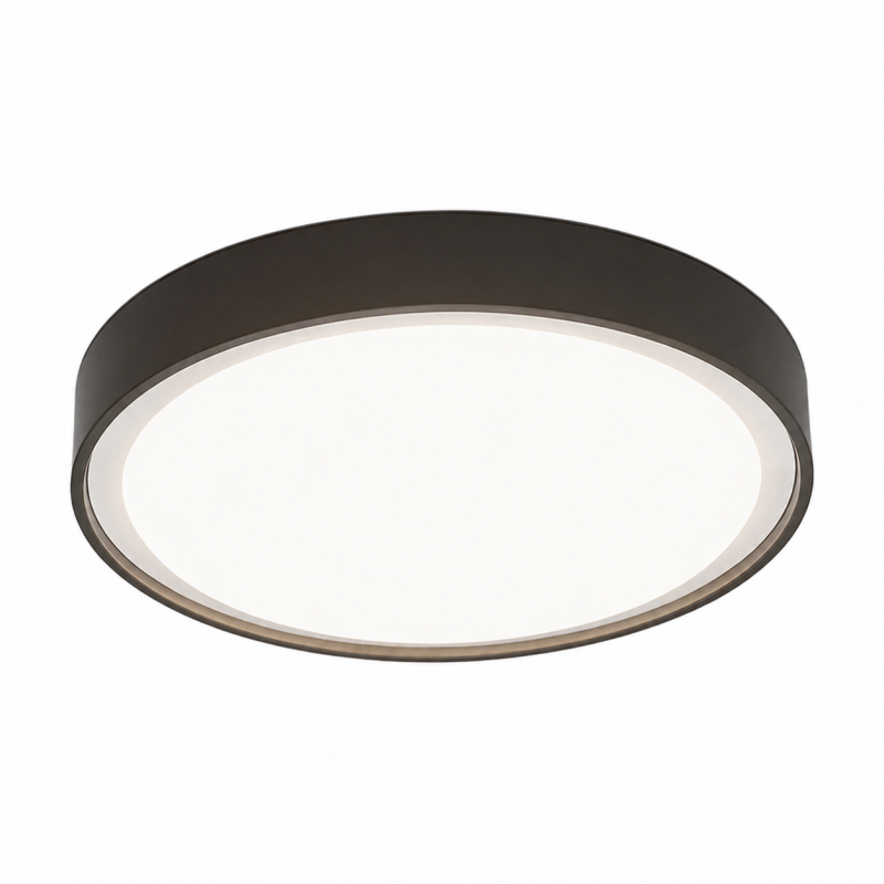 Architectural Lighting-65852 - Tuam - IP54 Dark Grey LED Flush Ø 30 cm