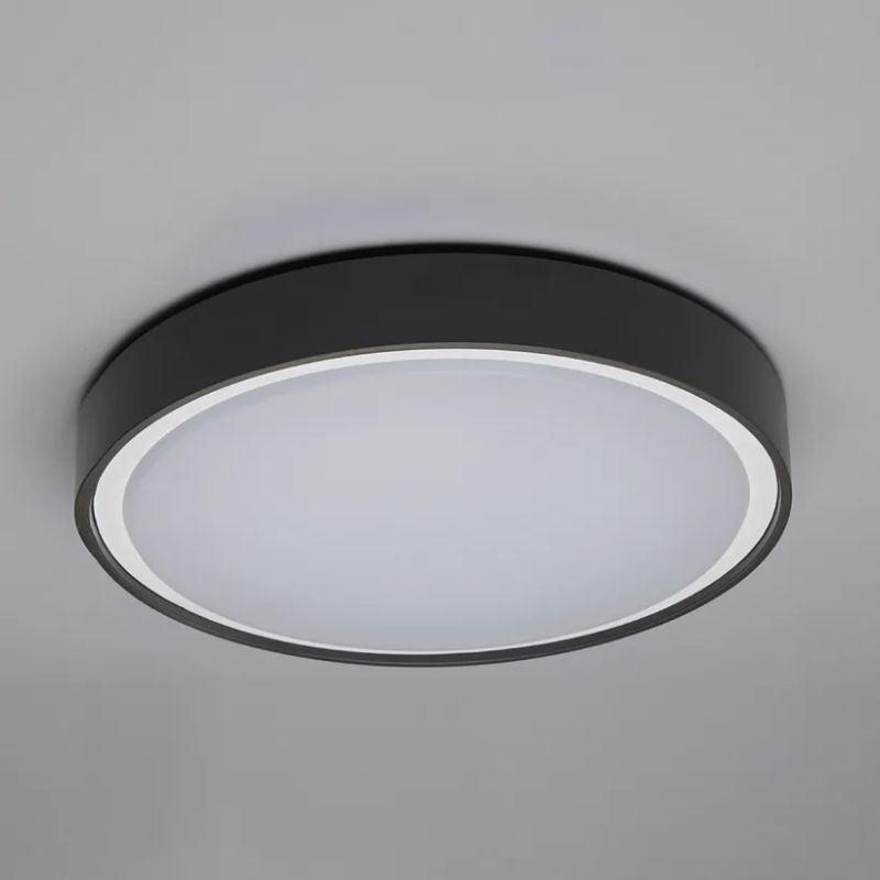Architectural Lighting-65852 - Tuam - IP54 Dark Grey LED Flush Ø 30 cm