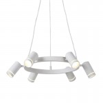 Lusk - White 6 Light Pendant Lusk - White 6 Light Pendant