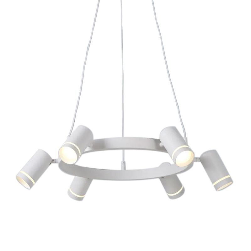 Architectural Lighting-73142 - Lusk - White 6 Light Pendant