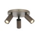 - Kilkenny - Bronze 3 Spotlights Architectural Lighting-78110 - Kilkenny - Bronze 3 Spotlights