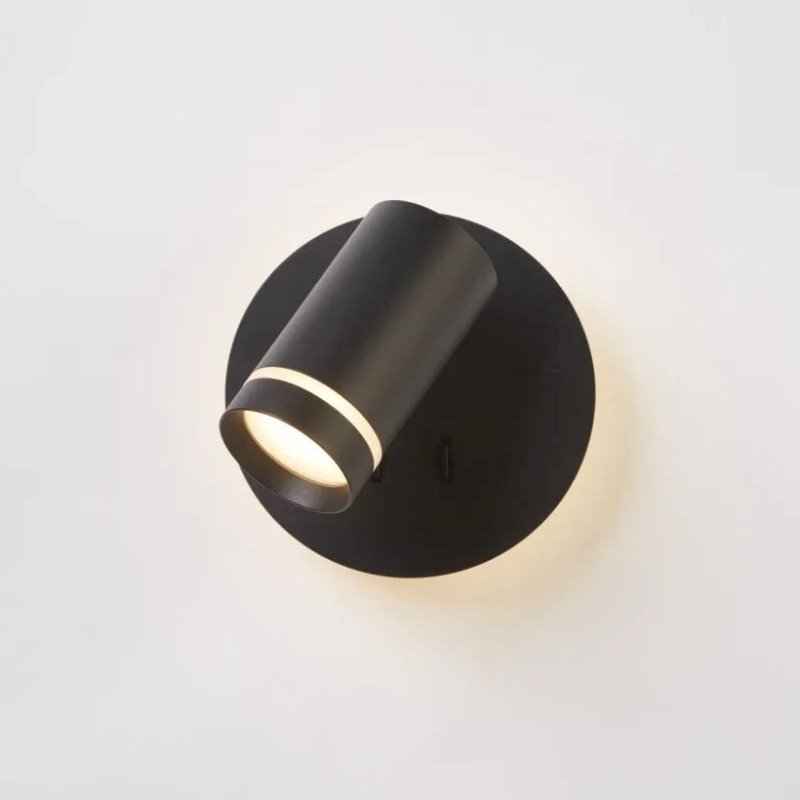Architectural Lighting-73173 - Lusk - Black Single Spotlight