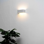Dublin - White Up&Down LED Wall Lamp