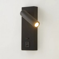 Mallow - Black LED Reading Light with USB Mallow - Black LED Reading Light with USB