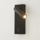 Architectural Lighting-73175 - Mallow - Black LED Reading Light with USB