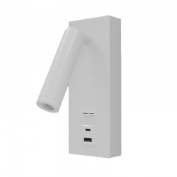 Mallow - White LED Reading Light with USB Mallow - White LED Reading Light with USB