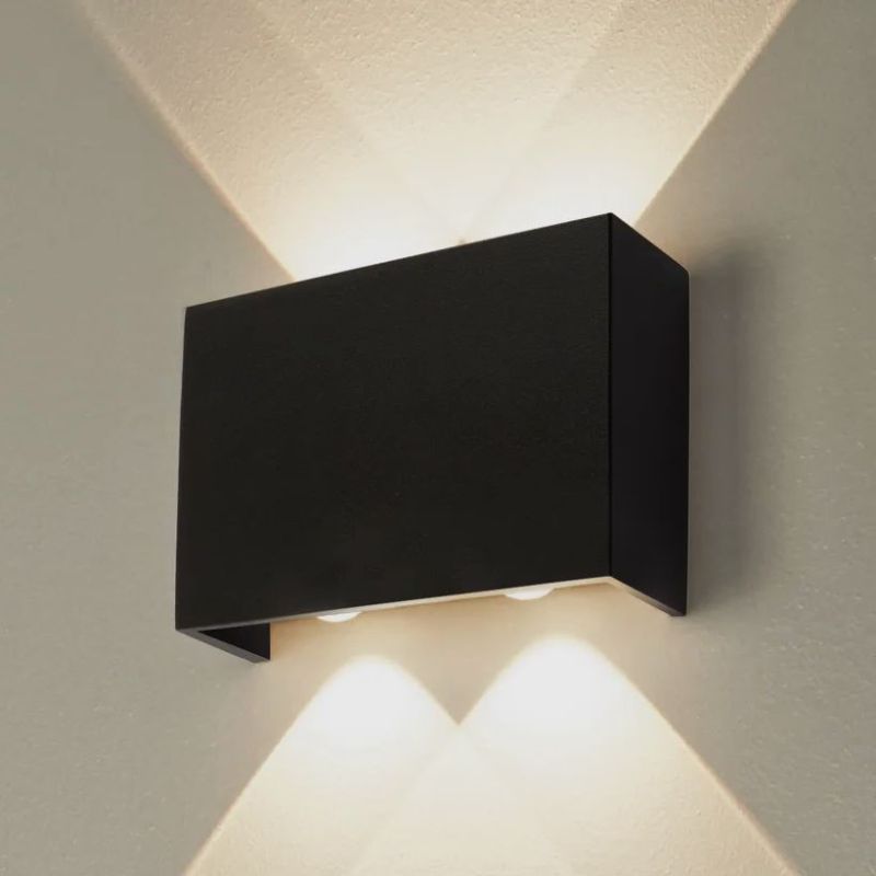 Architectural Lighting-66113 - Sligo - LED Black Rectangle Wall Lamp