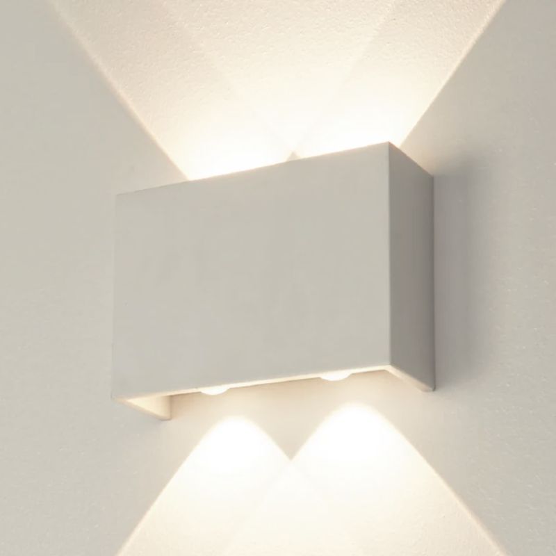 Architectural Lighting-66114 - Sligo - LED White Rectangle Wall Lamp
