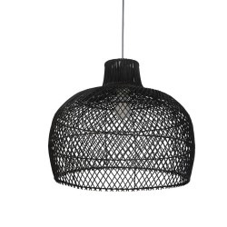 Jessica - Shade Only - 52 cm Natural Black Rattan Shade