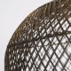 Searchlight-SO701958 - Jessica - Shade Only - 52 cm Natural Black Rattan Shade