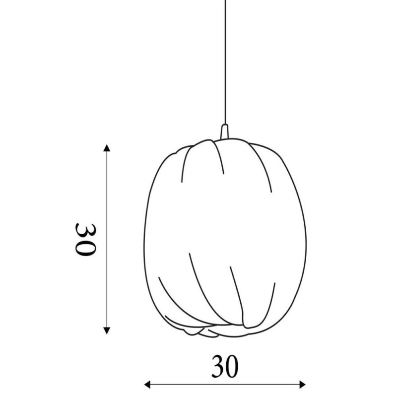 Searchlight-SO701959 - Bamboo - Shade Only - 30 cm Natural Bamboo Shade