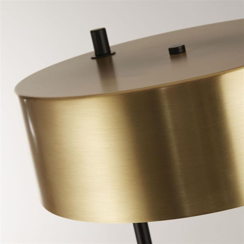 Searchlight-20224-1GO - Knox - Black & Gold Table Lamp