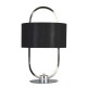 Table & Floor Lamp - Madrid - LED Black Shade & Chrome Table Lamp Searchlight-62801CC - Madrid - LED Black Shade & Chrome Table Lamp
