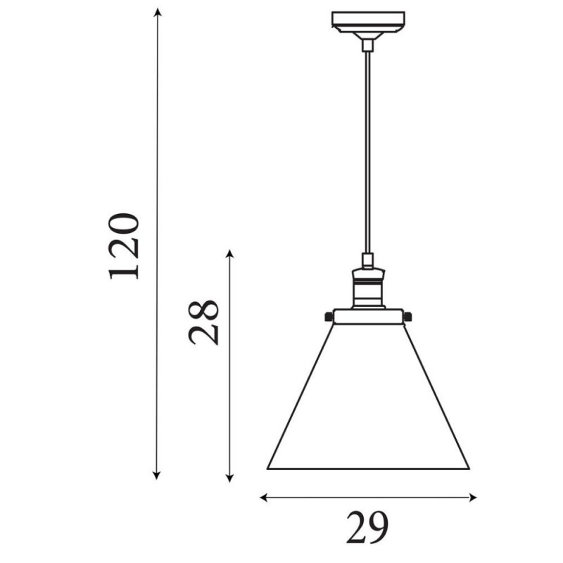 Ceiling Lights - Pyramid - Clear Glass with Antique Brass Single Pendant Searchlight-3228AB - Pyramid - Clear Glass with Antique Brass Single Pendant