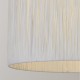 Searchlight-SO701872 - Raffia - Shade Only - 35 cm White Shade
