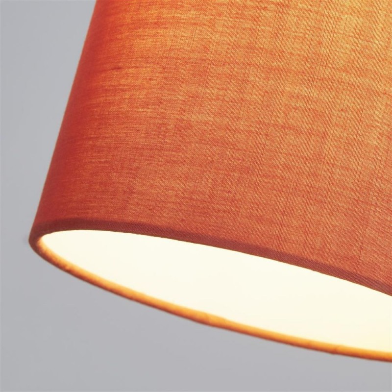Searchlight-SO701900 - Clyde - Shade Only - 16 cm Terracotta Cotton Shade