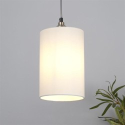 Clyde - Shade Only - 16 cm White Cotton Shade